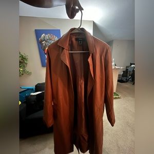 Cognac Trench Coat